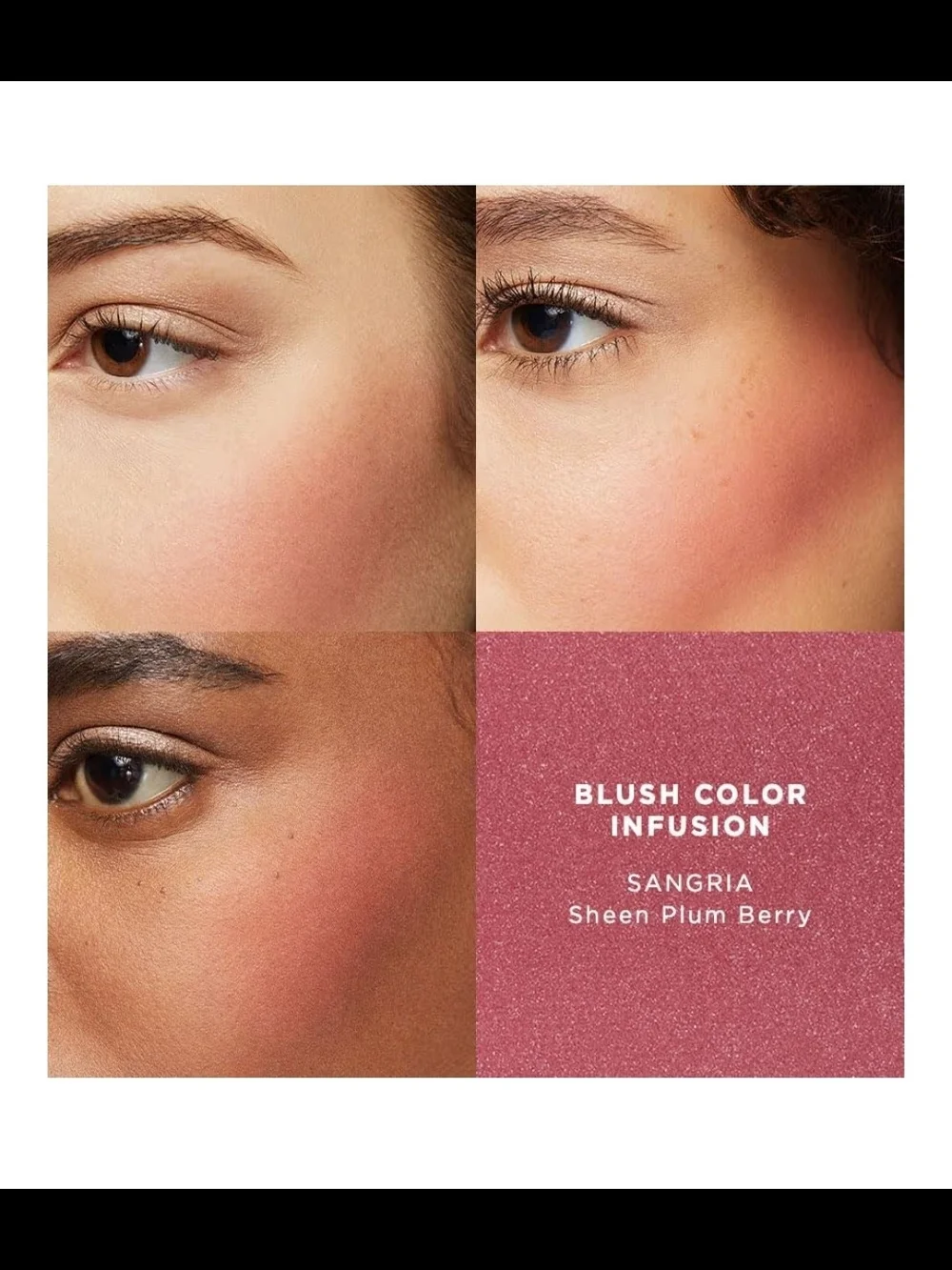 Laura Mercier Blush Color Infusion  Sangria Sheer Plum Berry NEW